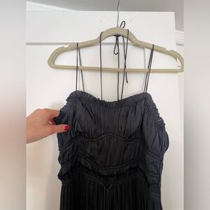 Ulla Johnson Naveah Pleated Midi Dress